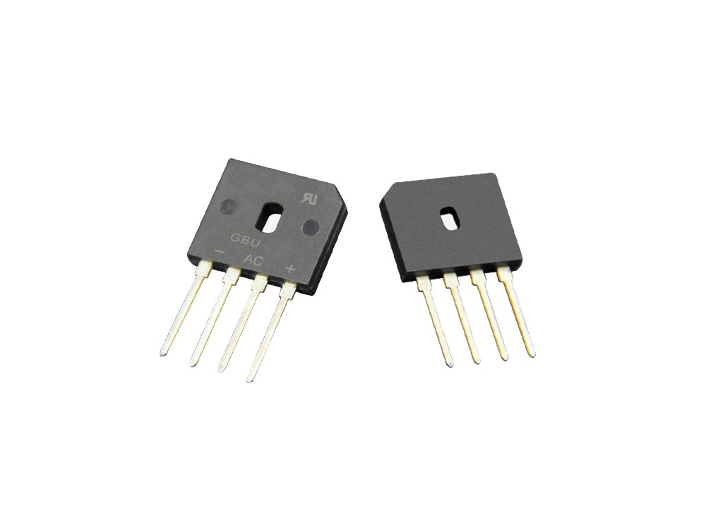 پل دیود 3A-1000V تخت شانه ای KBP310