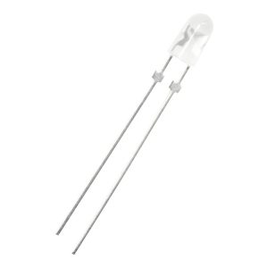 بسته 10 تایی LED اوال نارنجی 4mm تابلو روانی