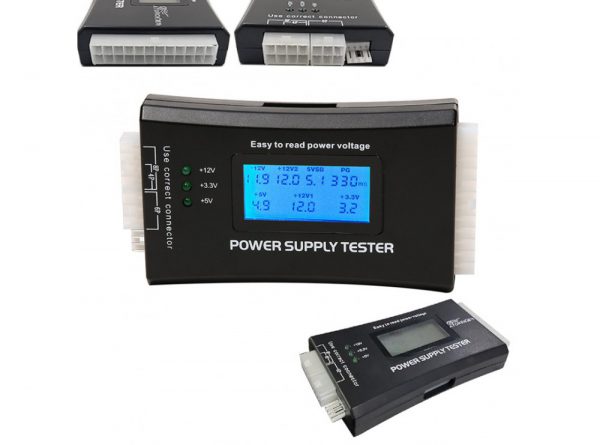 تستر پاور کامپیوتر power supply tester 8 min ارکید استور