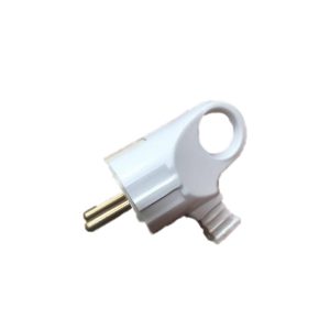 دوشاخه انگشتی ارت دار سر برنجی min ارکید استور