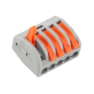 ترمینال فشاری قفل شو 5 کانال lever lock مدل pct 215 ارکید استور