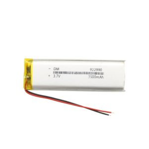 باتری لیتیوم پلیمر 37v ظرفیت 3500mah کد 922990 ارکید استور