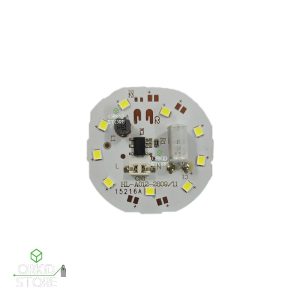 چیپ ال ای دی 9 وات خازن دار برند HL تایوانی مهتابی