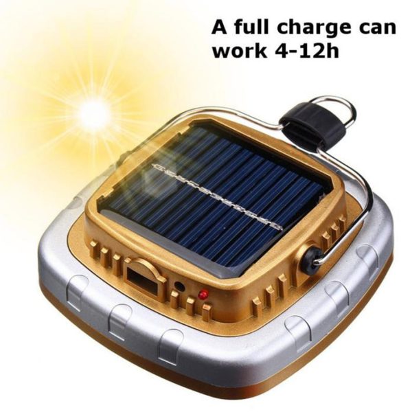 چراغ کمپینگ شارژی خورشیدی مدل AS0506 min ارکید استور