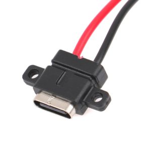کانکتور usb type c مادگی روپنلی پیچ خور 180 درجه ارکید استور