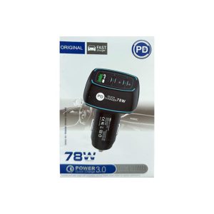 شارژر فندکی فست شارژ ORIGINAL 78W