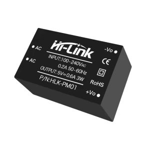 مبدل کاهنده روبردی ایزوله 220ac to 5vdc 600ma مدل hlk pm01 min 1 ارکید استور
