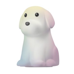 چراغ خواب سیلیکونی طرح سگ نشسته