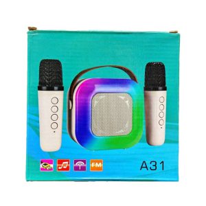 اسپیکر بلوتوثی دو میکروفون مدل A31