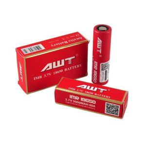 باتری لیتیوم 18650 شارژی 3.7 ولت 3000 میلی‌آمپر 40A برند AWT