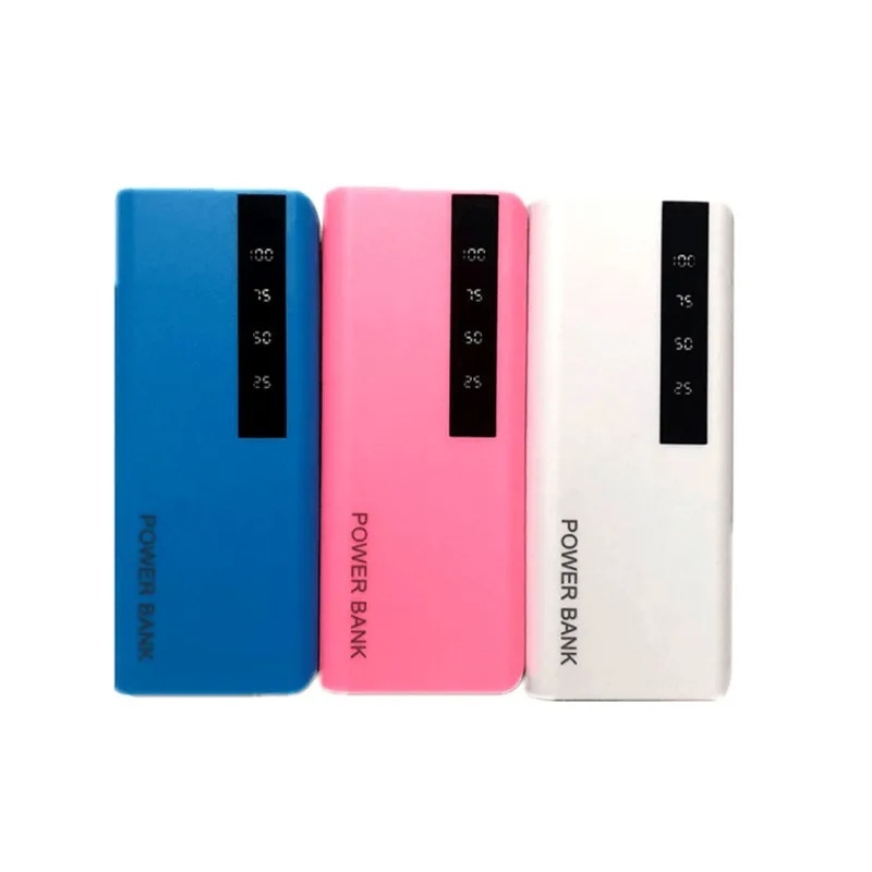 کیس پاوربانک 13000mAh دو خروجی USB به همراه نمایشگر و برد 5 باتری - Image 6