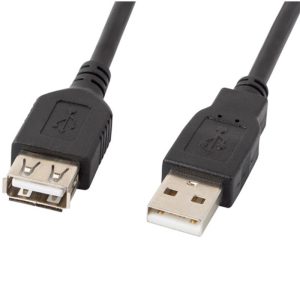 کابل افزایش طول USB 2.0 یو اس بی 1.5 متری نویزگیردار
