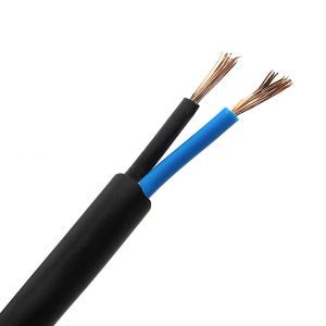 کابل برق مشکی 2x0.75 تمام مس