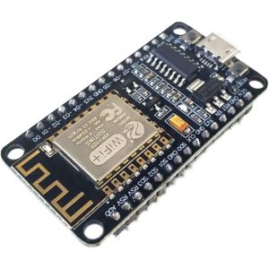 برد توسعه NodeMcu دارای هسته وای‌فای ESP8266 و مبدل CH340