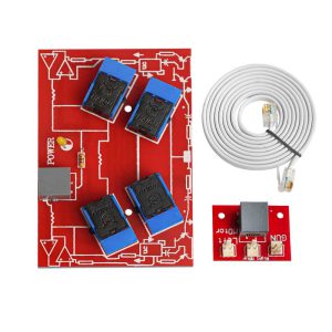 برد بزرگ و کوچک دسته کنترل K4 به همراه کابل