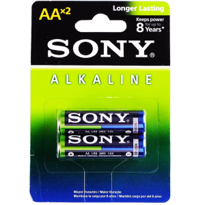 باتری قلمی آلکالاین SONY دو عددی