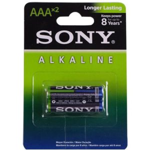 باتری نیم قلمی آلکالاین SONY دو عددی