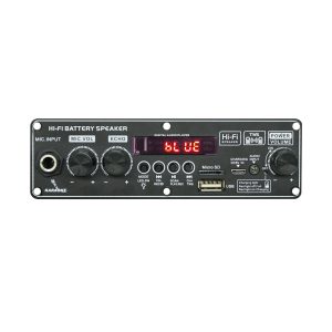 پنل پخش کننده MP3 و آمپلی فایر 2X10W بلوتوثی فلش خور ولوم دار مدل GO-29S به همراه ریموت بزرگ
