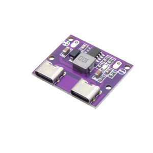 ماژول رگولاتور dc به dc کاهنده با ورودی 6v تا 26v و دو خروجی 5v 3a usb type c ارکید استور