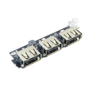 ماژول ساخت پاوربانک دارای سه خروجی 5v 21a usb ارکید استور