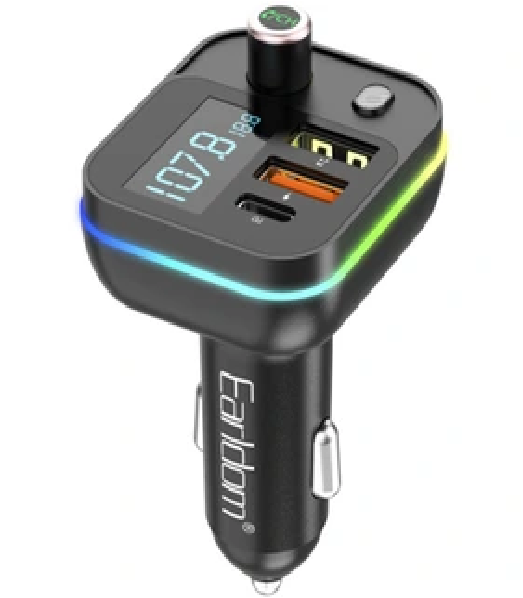 شارژر فندکی به همراه FM PLAYER مارک Earldom m87 ET-M87