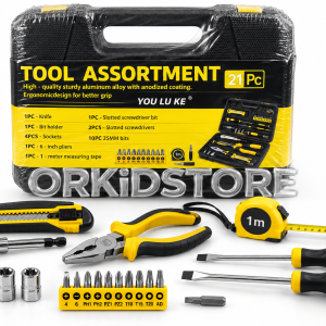 جعبه ابزار 21 پارچه YOU LU KE مدل Tool Assortment