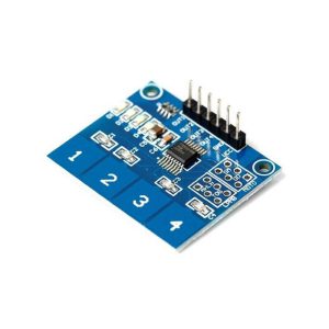 ماژول کی پد 1x4 لمسی خازنی TTP224